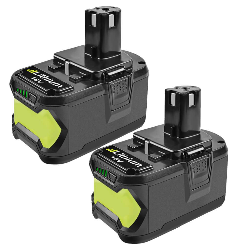For Ryobi 18V 9.0Ah Battery Replacement | P108 batteries 2 Pack