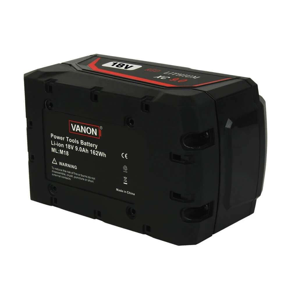 For Milwaukee 18V Battery 9Ah Replacement | M18 Batteries 4 Pack
