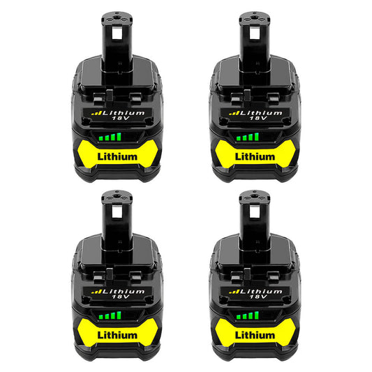 For Ryobi 18V Battery 7.0Ah Replacement | P108 Batteries 4 Pack