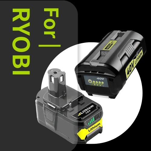 For Ryobi Replacement Batteries