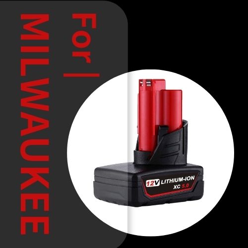 For Milwaukee 12V Replacement Battery