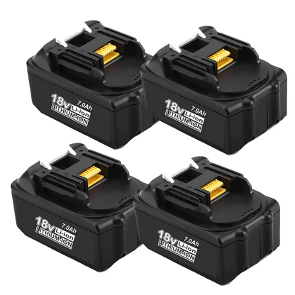 Clearance | For Makita 18V Battery 7.0Ah Replacement | BL1860 Batteries 4 Pack