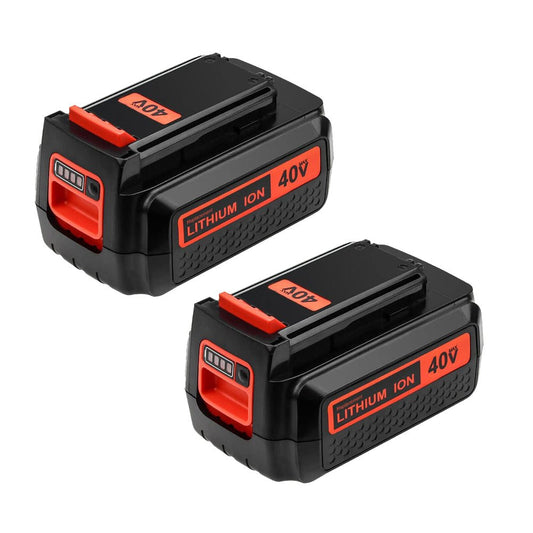 2 Stück für Black and Decker 36V 4.0Ah Li-ion Akku Ersatz |LBXR36 LBX2040 - Dasbatteries