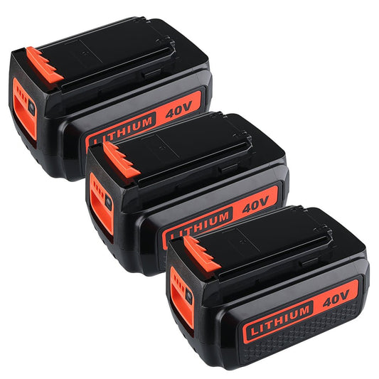 3 Stück für Black and Decker 36V 4.0Ah Li - ion Akku Ersatz |LBXR36 LBX2040 - Dasbatteries