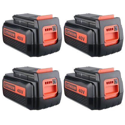4 Stück für Black and Decker 36V 4.0Ah Li - ion Akku Ersatz |LBXR36 LBX2040 - Dasbatteries