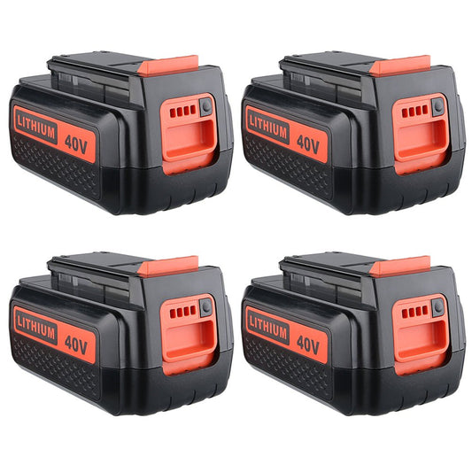4 Stück für Black and Decker 36V 4.0Ah Li - ion Akku Ersatz |LBXR36 LBX2040 - Dasbatteries