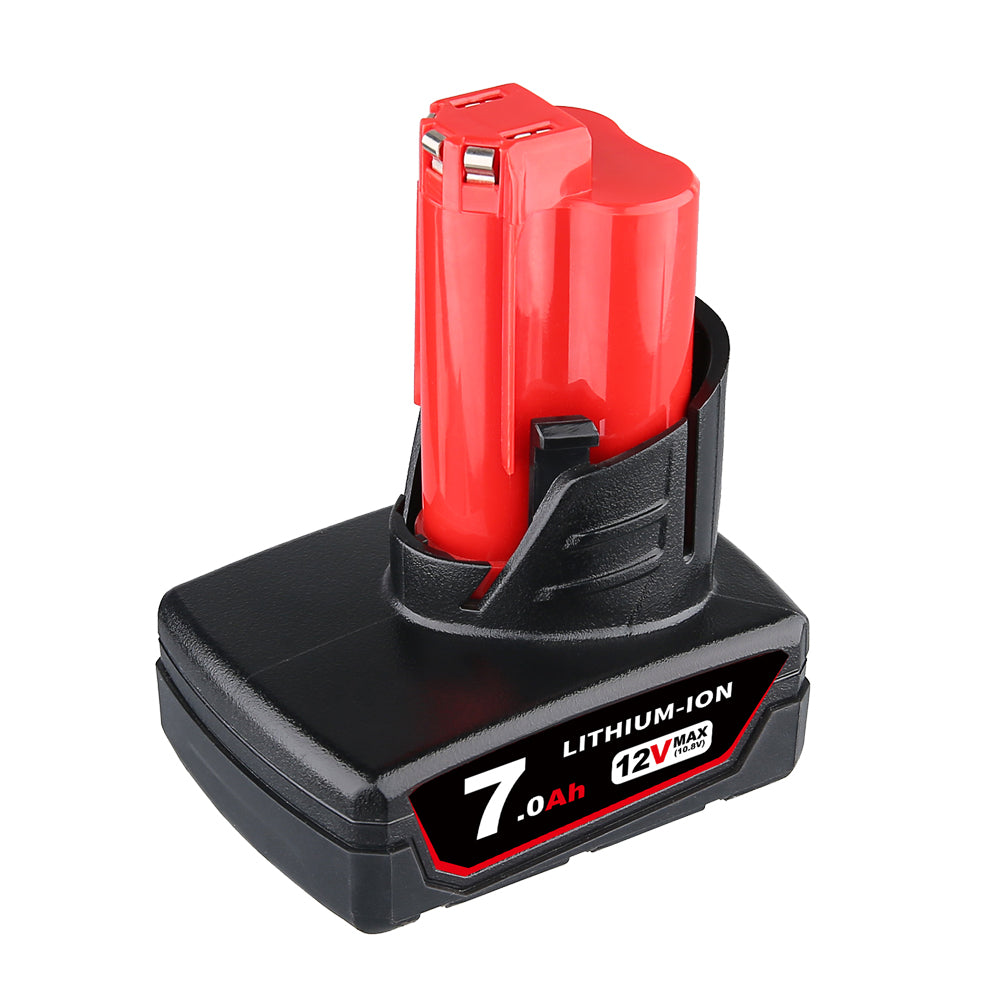 For Milwaukee M12 7.0Ah Replacement Battery| M12B Battery
