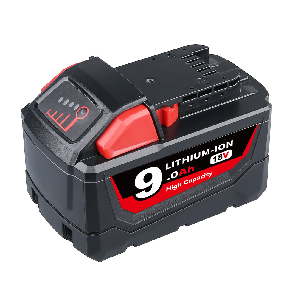 For Milwaukee 18V Battery 9Ah Replacement |  M 18 Battery