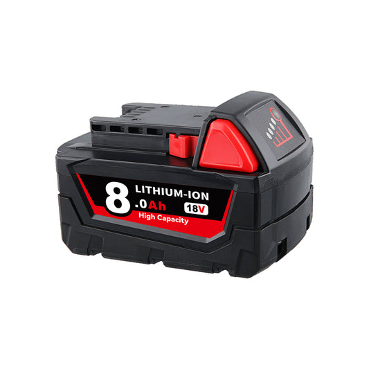 For Milwaukee 18V Battery 8.0Ah Replacement | M18 Battery