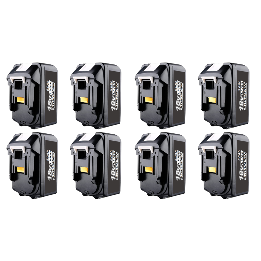 For Makita 18V Battery 5Ah Replacement | BL1850 Li-ion Batteries 8 Pack