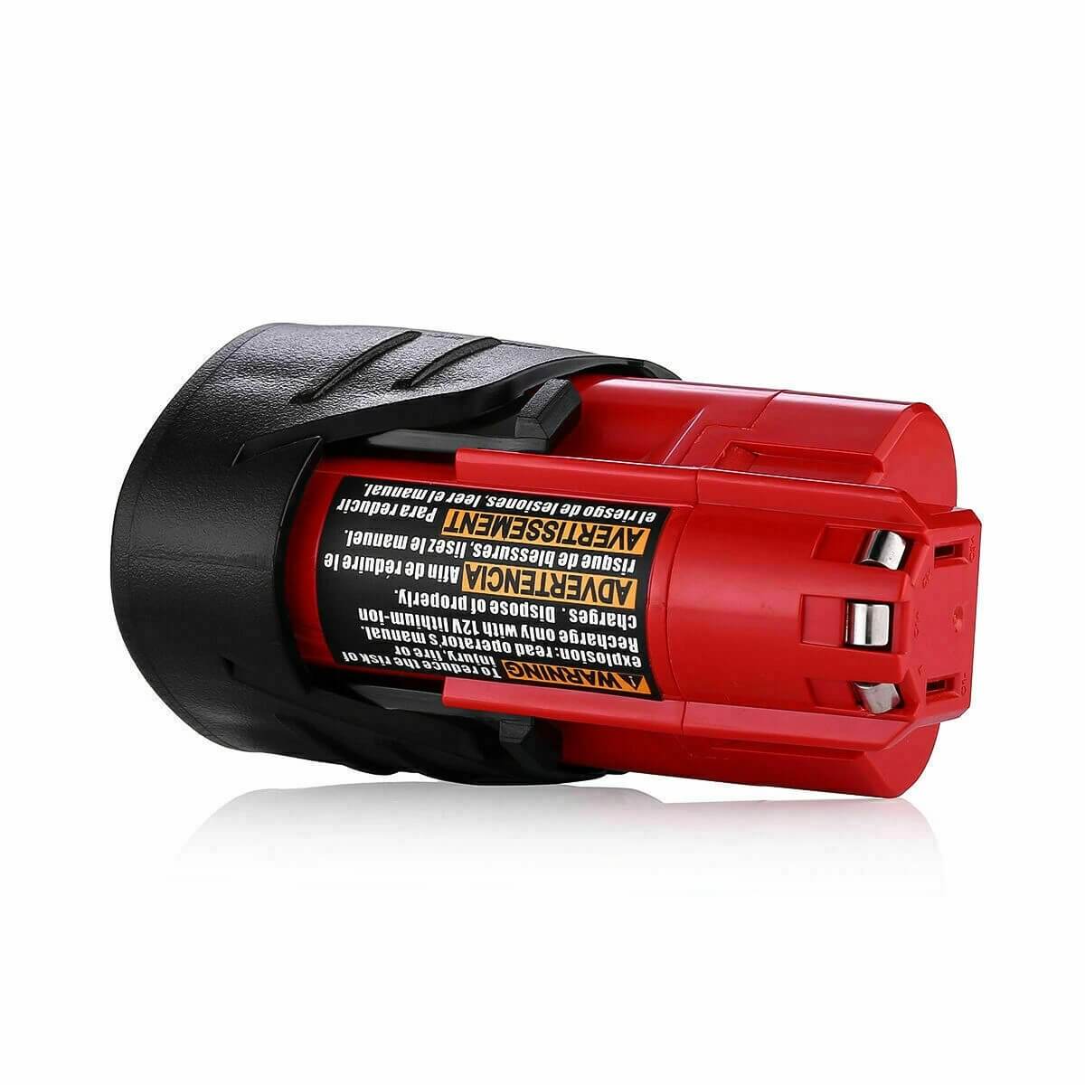 For Milwaukee M12 3.5Ah Replacement Battery | M12B Battery