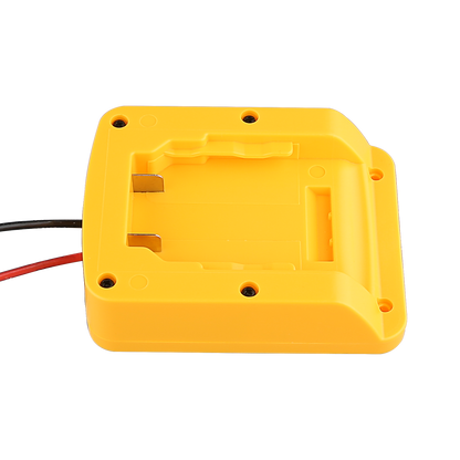 Power Wheel Adapter for Dewalt 20V Battery with Wire terminals | Power Connector for Rc Car, 14 Gauge Robotics, Rc Truck,DIY use, Work for Dewalt 20V DCB205 DCB206 DCB200 Battery