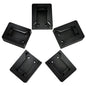 5 Packs Tool Holder Dock Mount for Milwaukee 18V Li-ion Drill Tools Holder,  Hanger(lot of 5,Black)