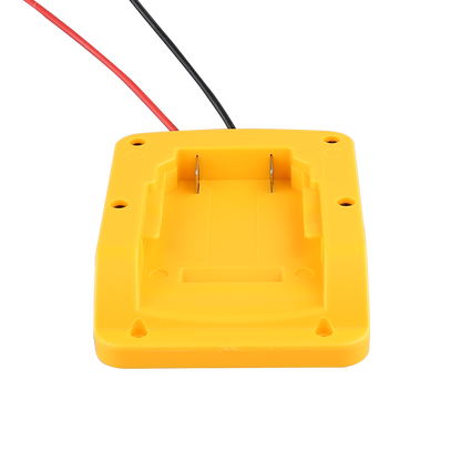 Power Wheel Adapter for Dewalt 20V Battery with Wire terminals | Power Connector for Rc Car, 14 Gauge Robotics, Rc Truck,DIY use, Work for Dewalt 20V DCB205 DCB206 DCB200 Battery