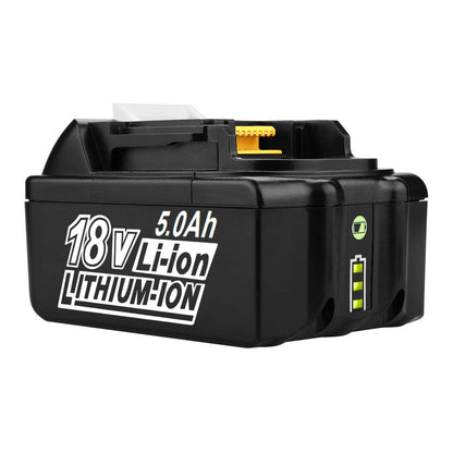 For Makita 18V 5Ah Battery Replacement |  BL1850B Battery (LED Indicator)