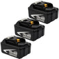 For Makita 18V Battery 6.0Ah Replacement | BL1860 Li-ion Batteries 3 Pack