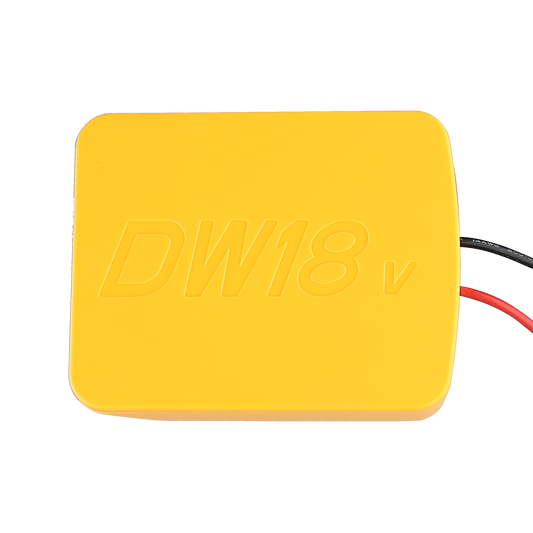 Power Wheel Adapter for Dewalt 20V Battery with Wire terminals | Power Connector for Rc Car, 14 Gauge Robotics, Rc Truck,DIY use, Work for Dewalt 20V DCB205 DCB206 DCB200 Battery