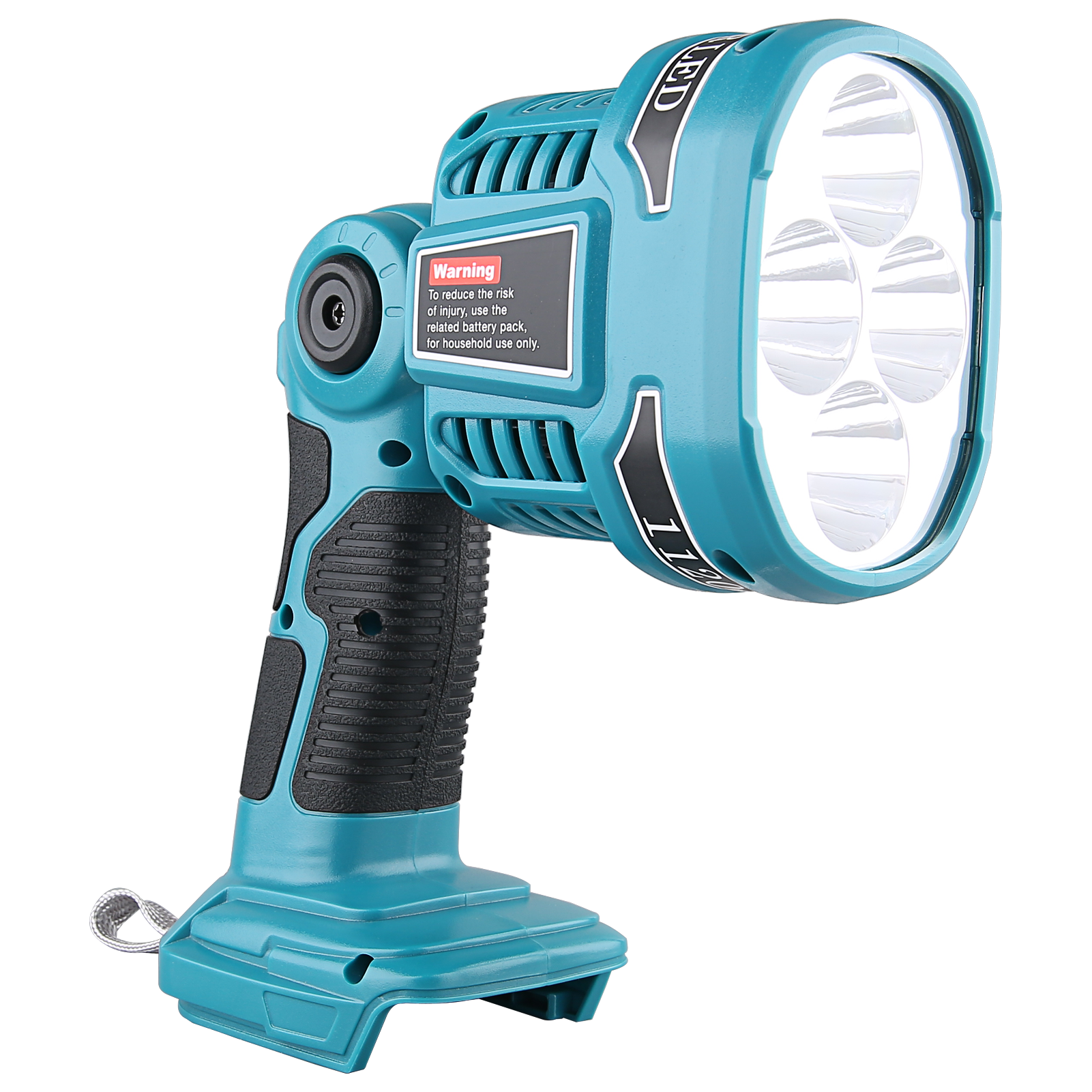 Work Light for Makita Cordless Tools,   Powered by Makita 14.4V 18V 20V li-ion batteries BL1850 BL1840 BL1830 1845 with 4 Mode Settings & 110 Degree Pivoting Head