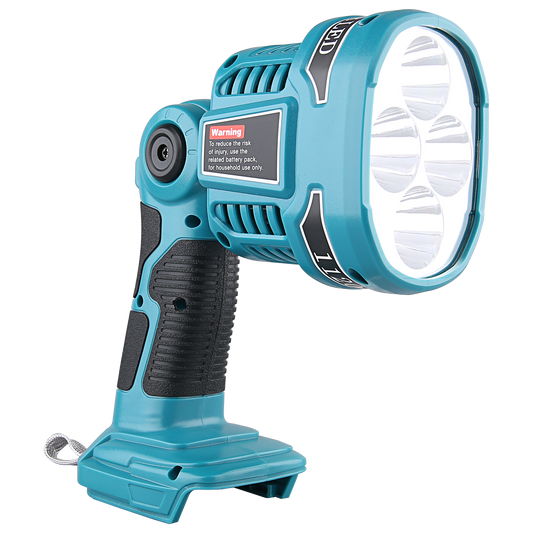 Work Light for Makita Cordless Tools,   Powered by Makita 14.4V 18V 20V li-ion batteries BL1850 BL1840 BL1830 1845 with 4 Mode Settings & 110 Degree Pivoting Head