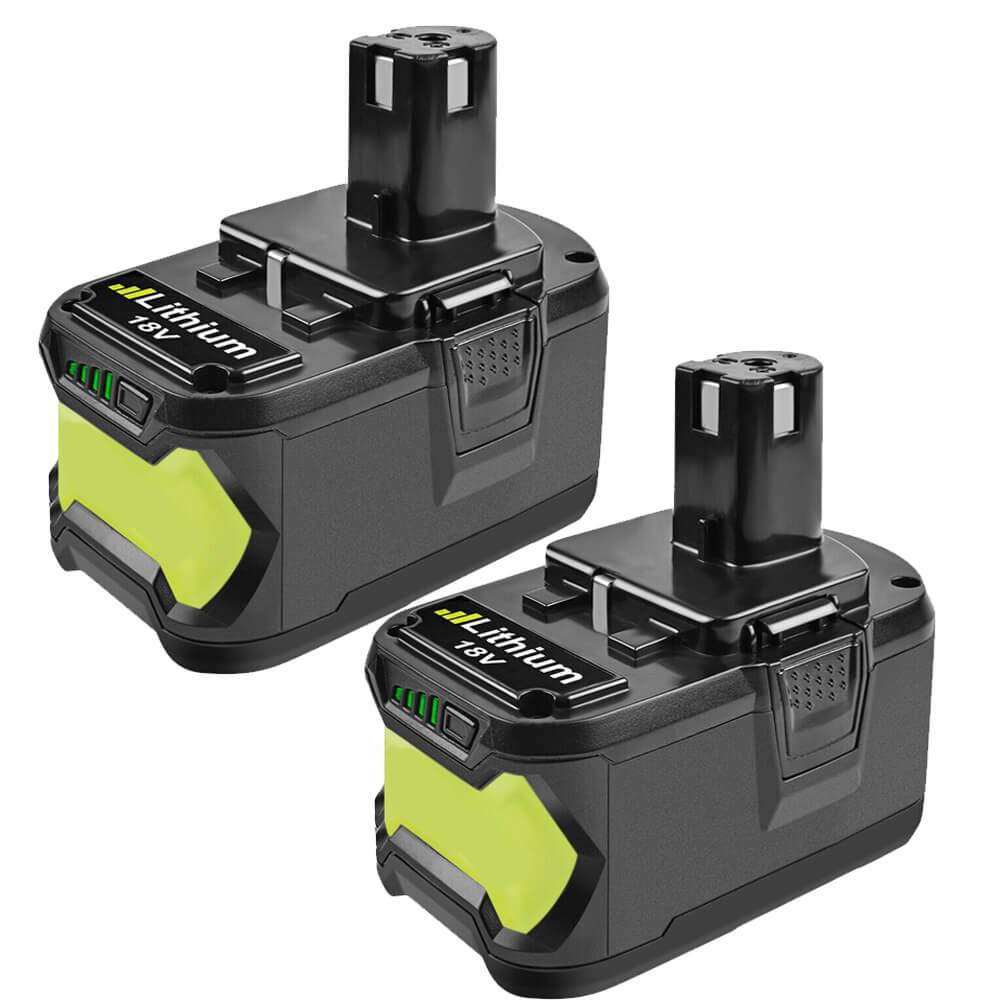 Clearance | For Ryobi 18V 9.0Ah Battery Replacement | P108 batteries  2 Pack