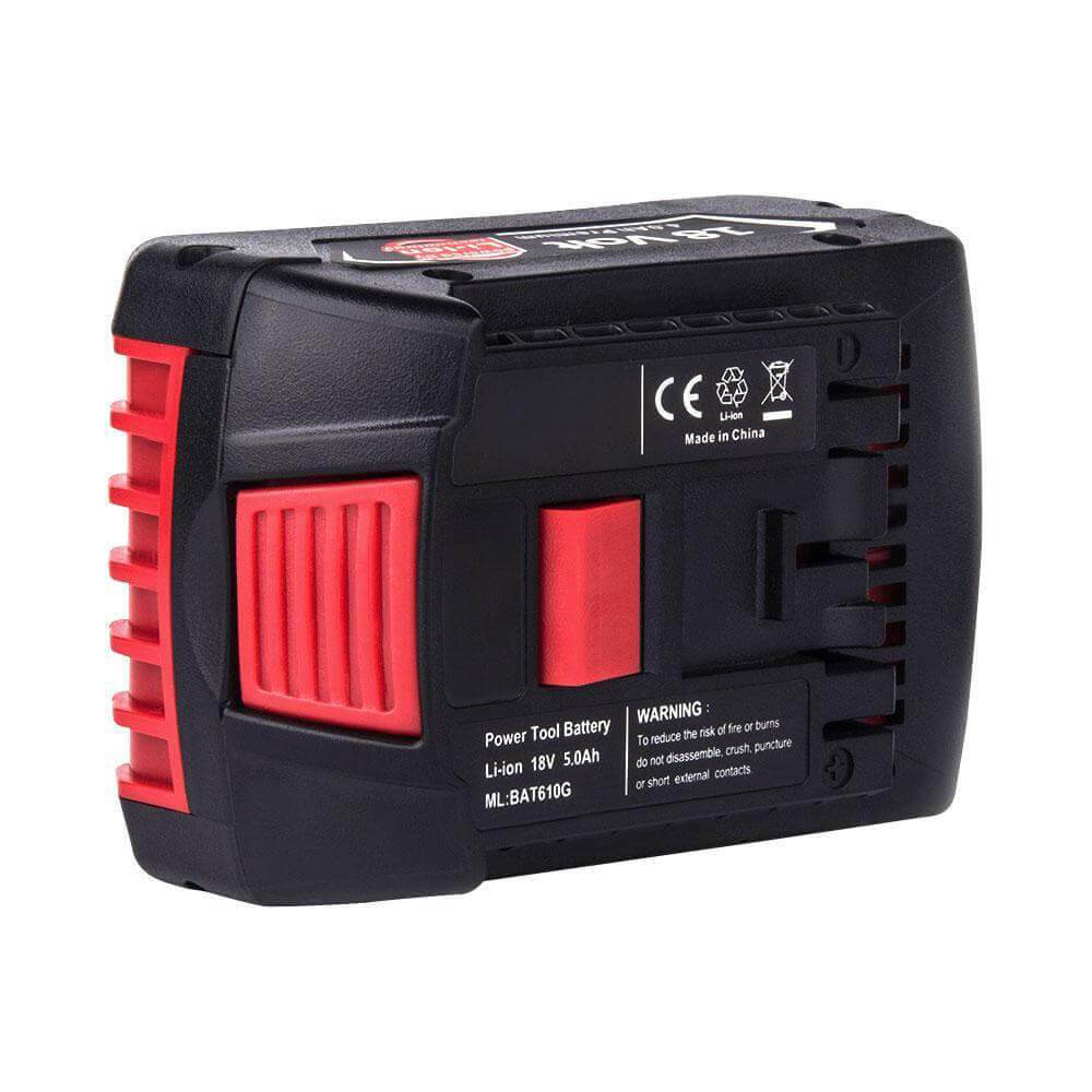 For Bosch 18V Battery 5Ah Replacement | BAT610G Battery