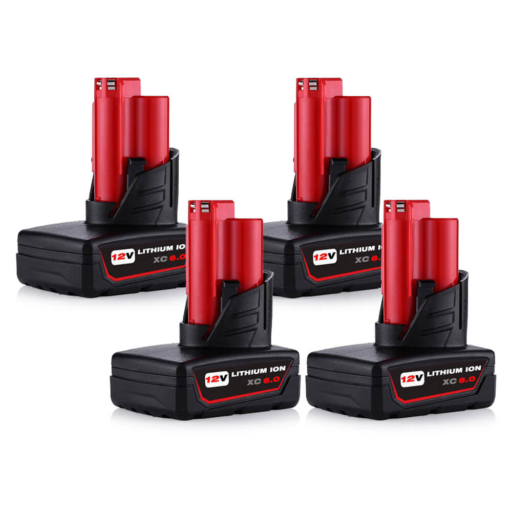 milwaukee-12v-battery-6ah-4-pack